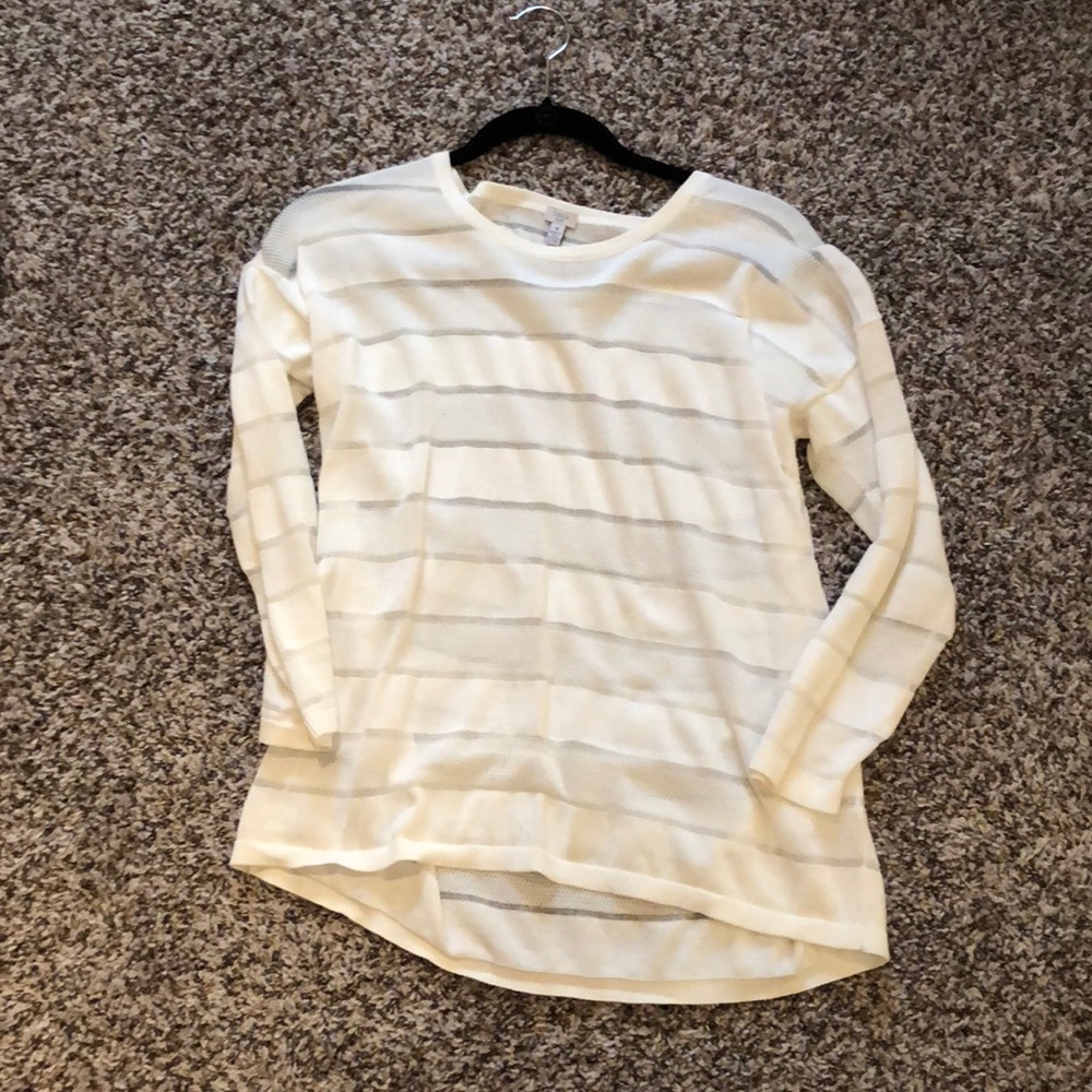 Bela NYC sweater in white.